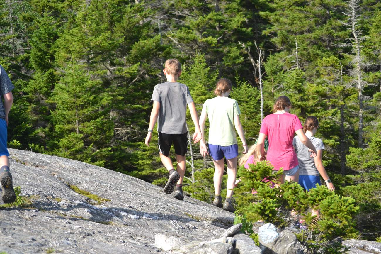 hiking in the Mad River Valley